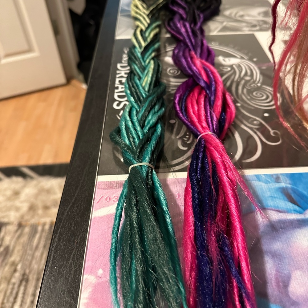 Colorful Twist Synthetic Hair Extensions